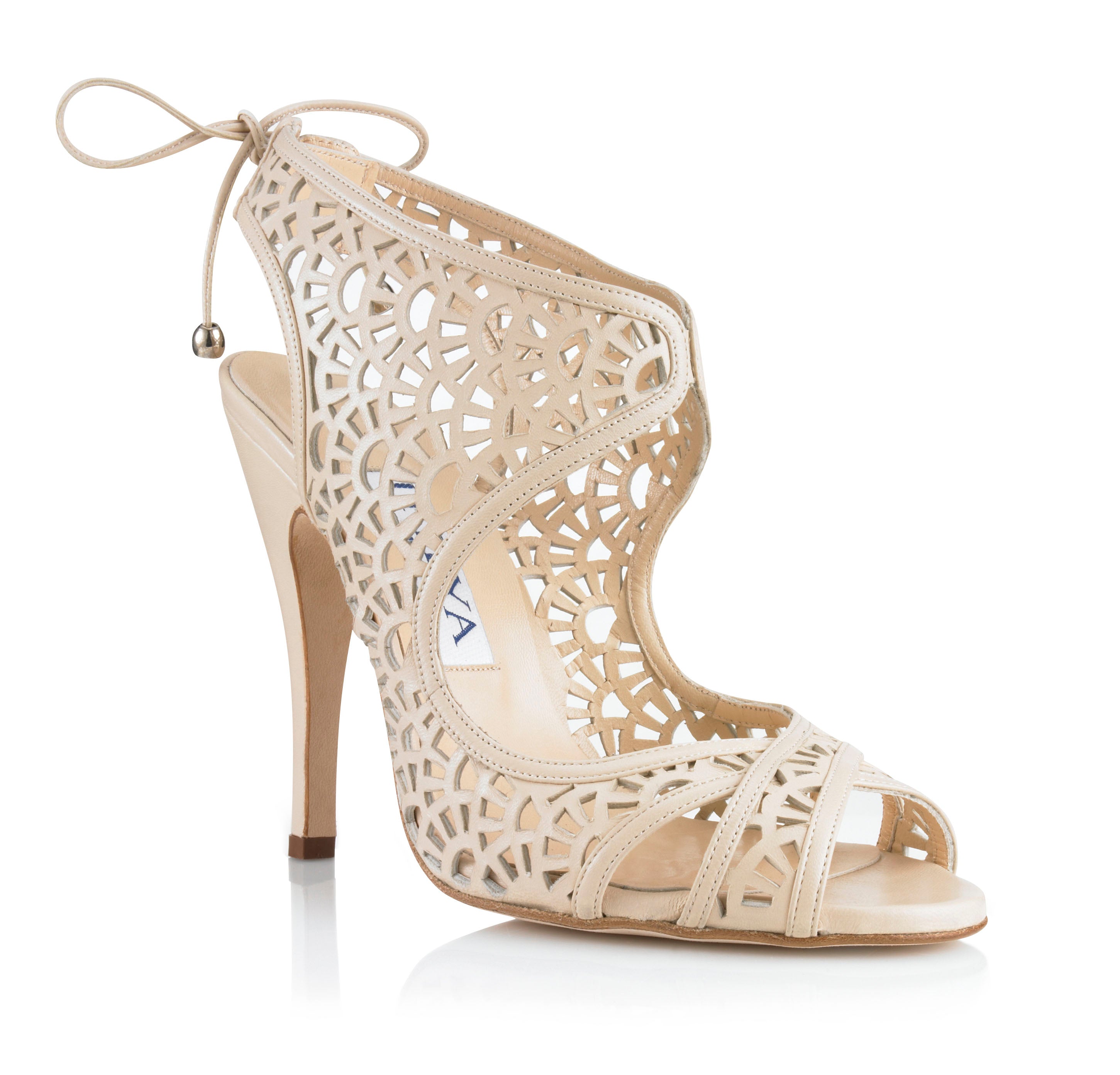 AKALA Laser Cut Detail Sandals