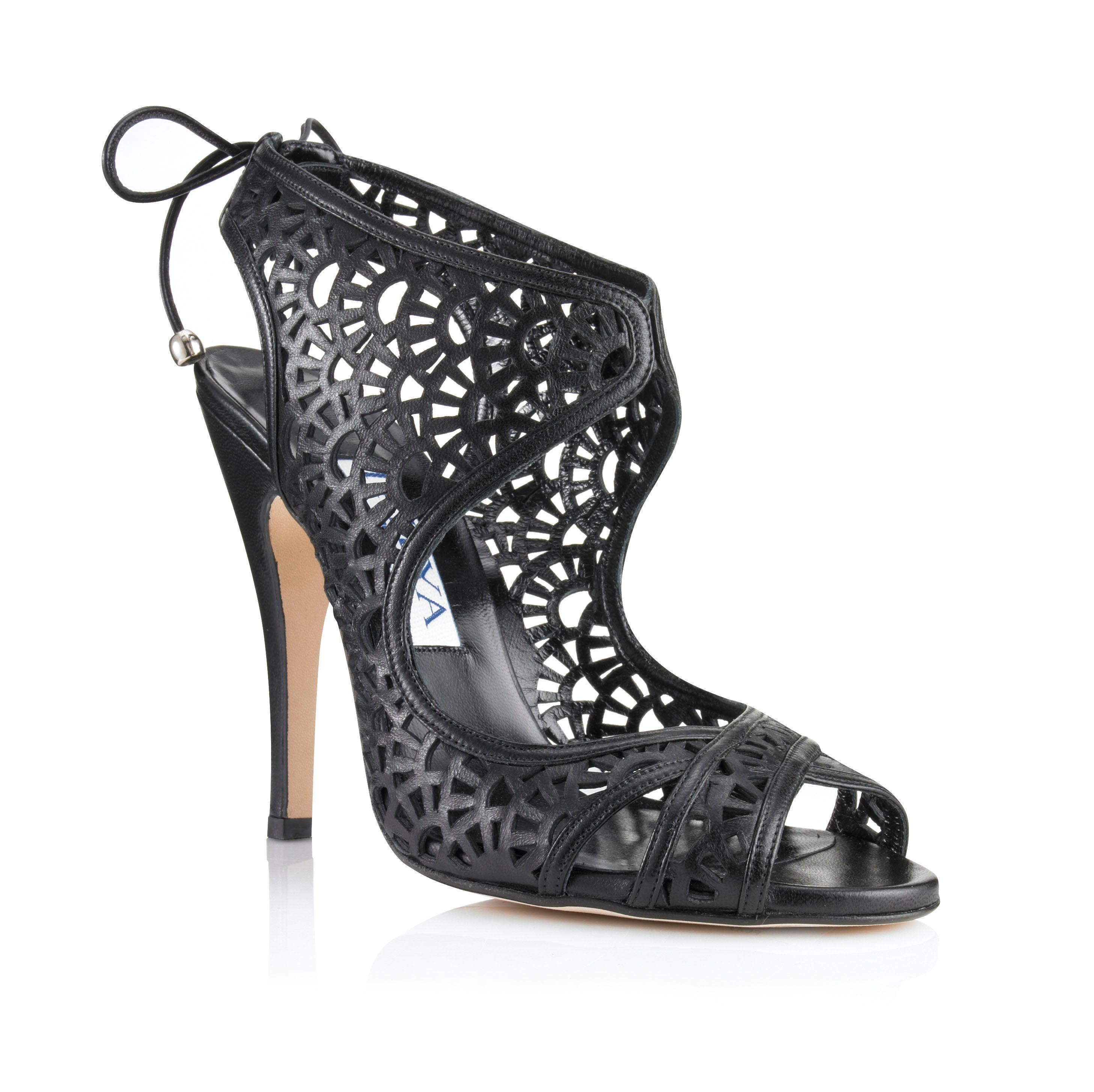 AKALA Laser Cut Detail Sandals